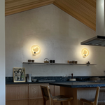 Aplique de muro Noctiluca, luminaria de diseño Fazlamare con inspiración marina