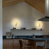 Aplique de muro Noctiluca, luminaria de diseño Fazlamare con inspiración marina